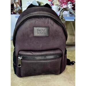 Dagne Dover neoprene black backpack